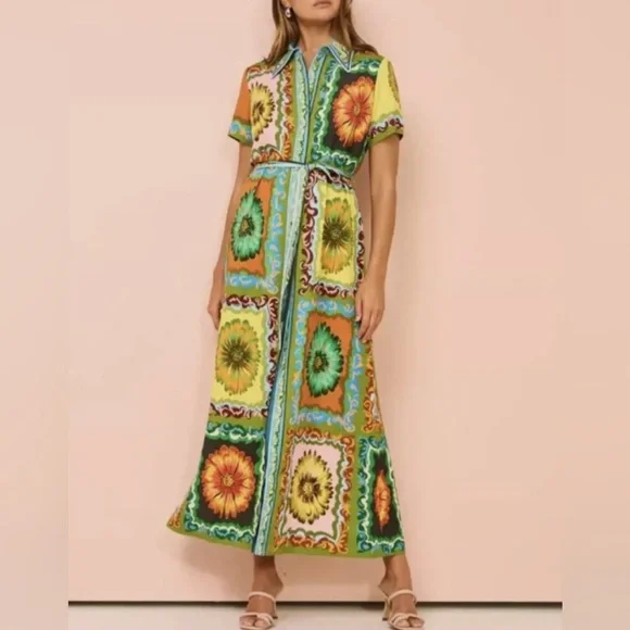 Alemais Daisy Disco dress & belt - Picture 4 of 10